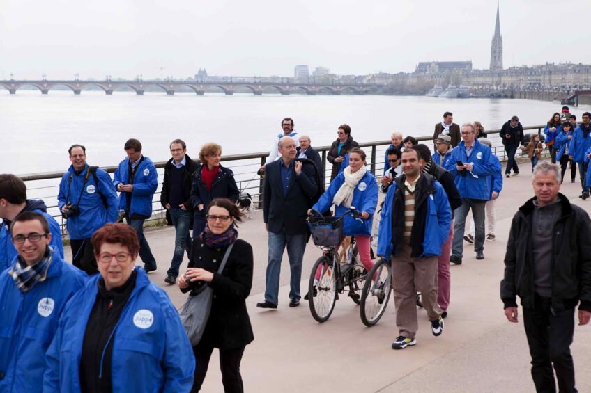 Marche des co-listiers