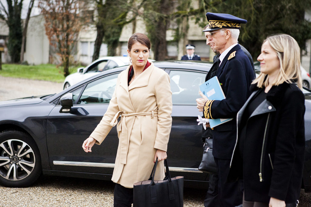 Visite Marlene Schiappa